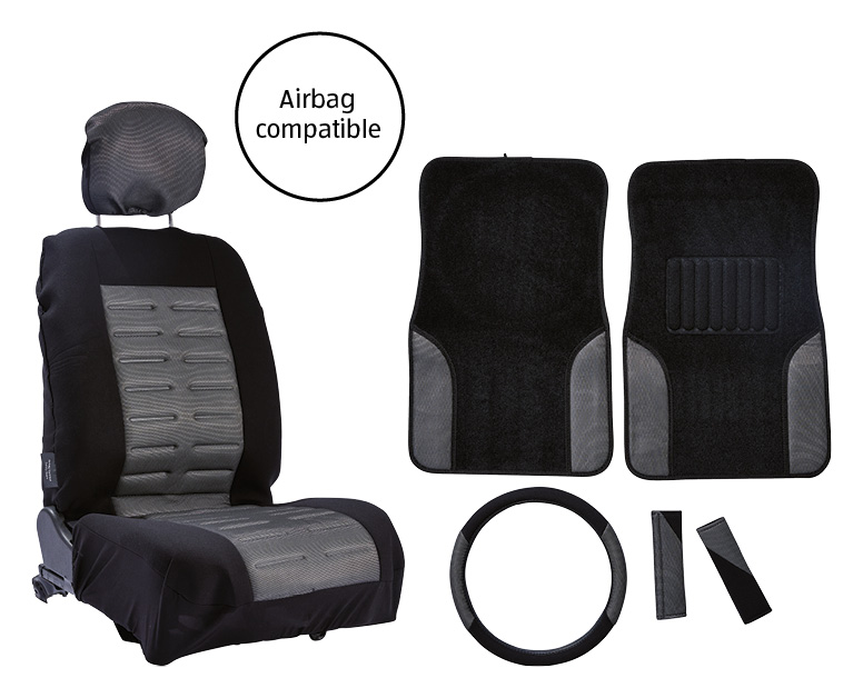 Car Front Seat Covers 7pc Set